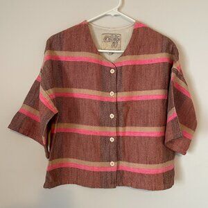 Ace & Jig Multicolor Striped Blouse